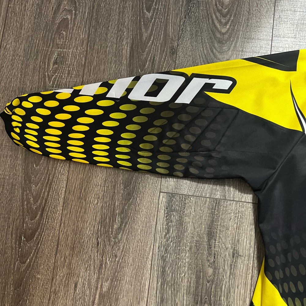 Thor XXXL Black and Yellow Graphic Jersey - Picture 8 of 11